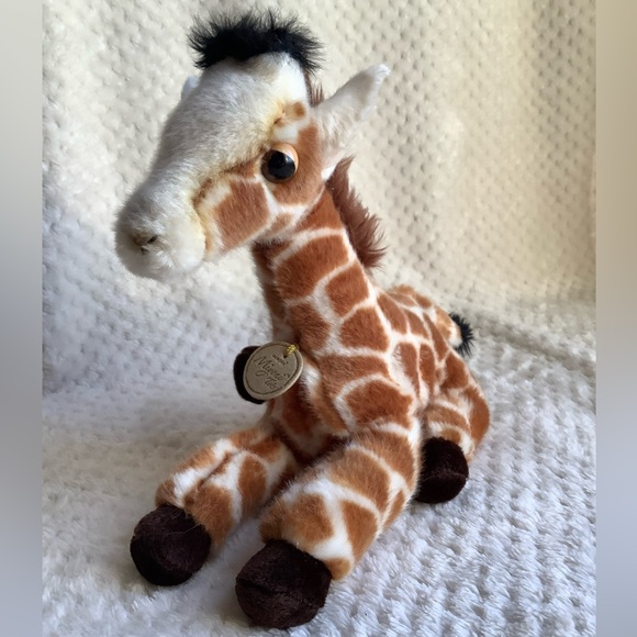 Aurora World Miyoni Tots Plush Giraffe Stuffed Animal Toy - Picture 4 of 15